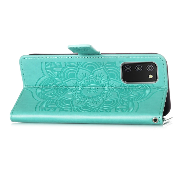 For Samsung Galaxy A02s (European Version) Dream Catcher Printing Horizontal Flip Leather Case with Holder & Card Slots & Wallet & Lanyard