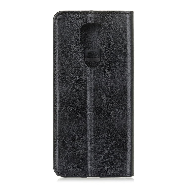 For Motorola Moto G Play 2021 Magnetic Crazy Horse Texture Horizontal Flip Leather Case with Holder & Card Slots & Wallet