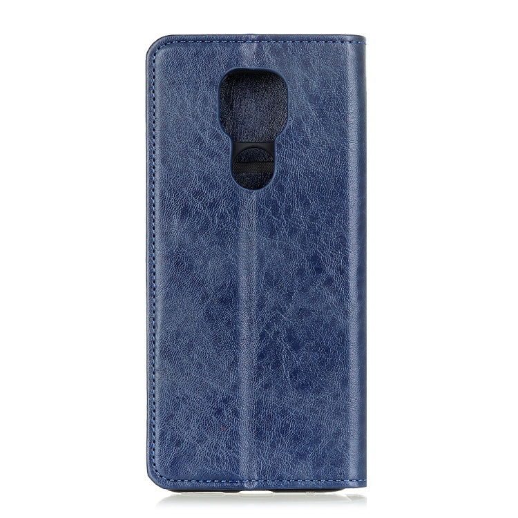 For Motorola Moto G Play 2021 Magnetic Crazy Horse Texture Horizontal Flip Leather Case with Holder & Card Slots & Wallet