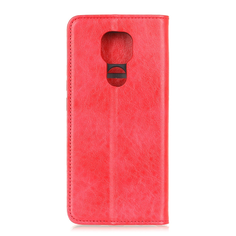 For Motorola Moto G Play 2021 Magnetic Crazy Horse Texture Horizontal Flip Leather Case with Holder & Card Slots & Wallet