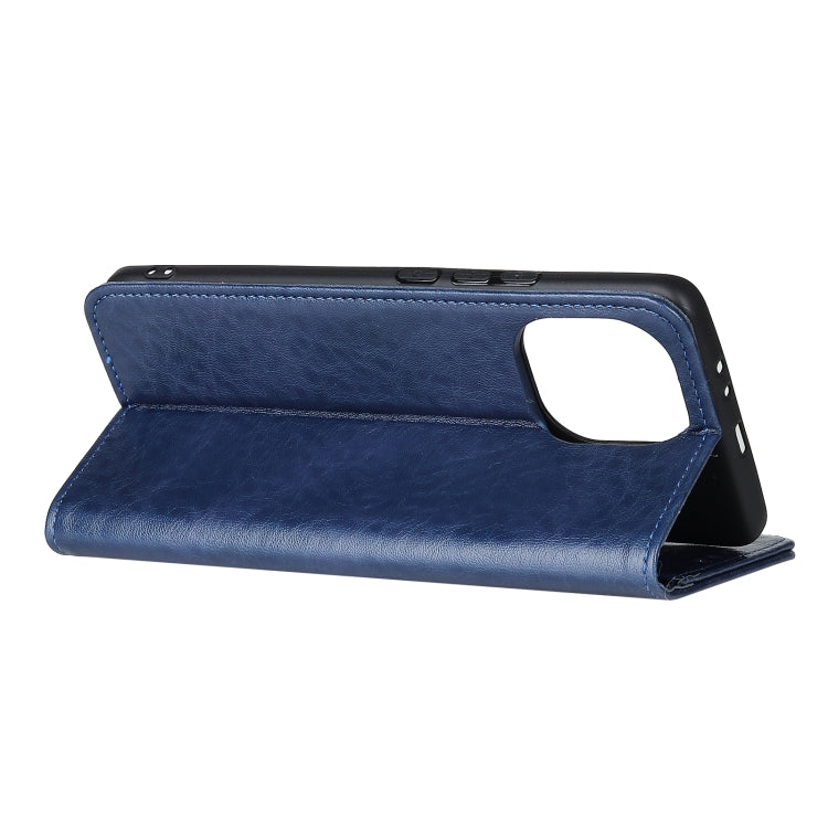 For Xiaomi Mi 11 Magnetic Crazy Horse Texture Horizontal Flip Leather Case with Holder & Card Slots & Wallet