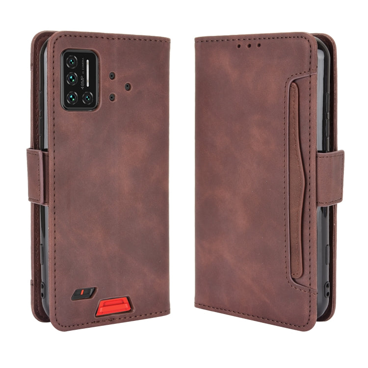For UMIDIGI Bison Wallet Style Skin Feel Calf Pattern Leather Case with Separate Card Slot