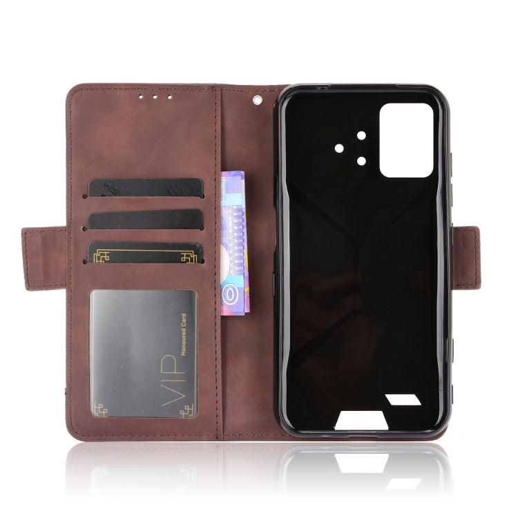 For UMIDIGI Bison Wallet Style Skin Feel Calf Pattern Leather Case with Separate Card Slot