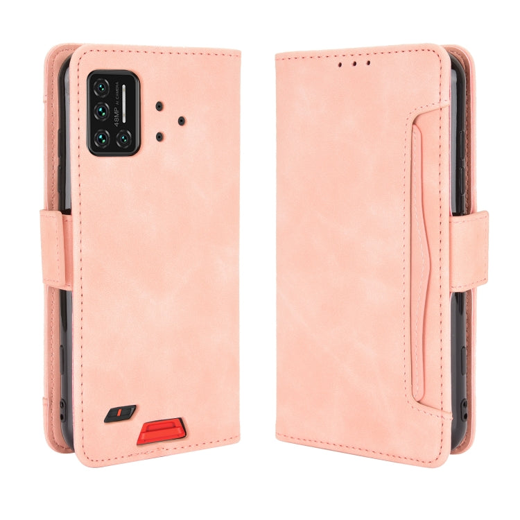 For UMIDIGI Bison Wallet Style Skin Feel Calf Pattern Leather Case with Separate Card Slot