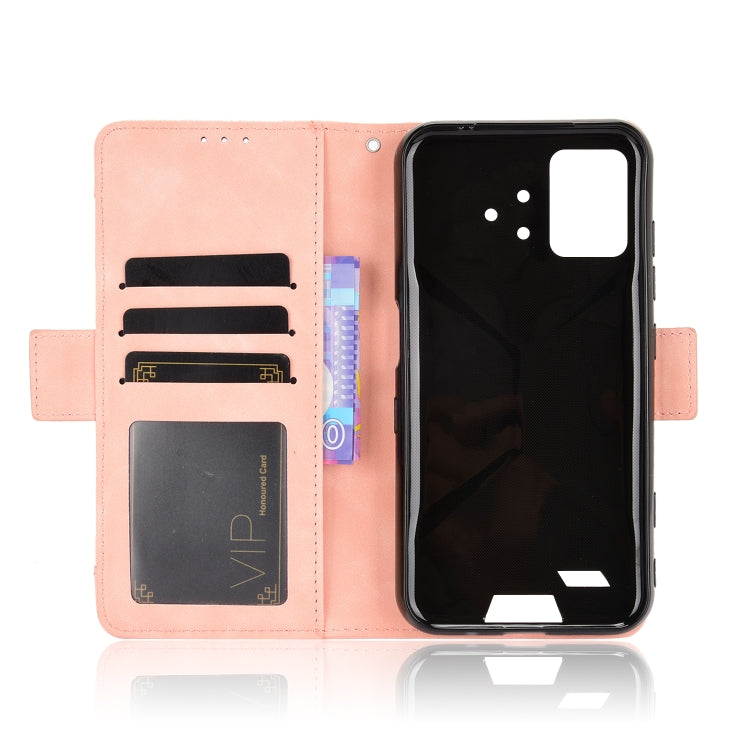 For UMIDIGI Bison Wallet Style Skin Feel Calf Pattern Leather Case with Separate Card Slot