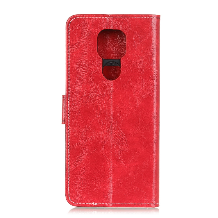 For Motorola Moto G Play (2021) Retro Crazy Horse Texture Horizontal Flip Leather Case with Holder & Card Slots & Photo Frame & Wallet