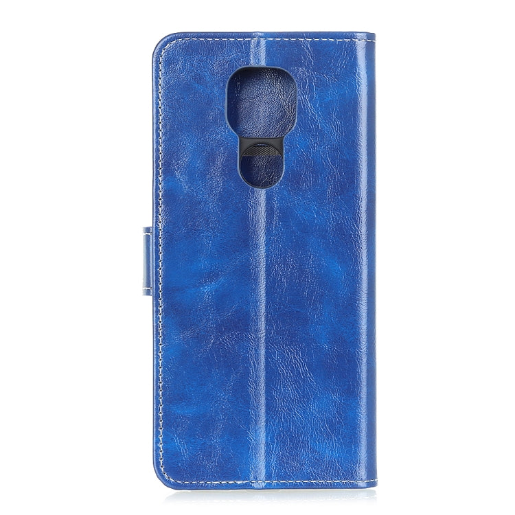 For Motorola Moto G Play (2021) Retro Crazy Horse Texture Horizontal Flip Leather Case with Holder & Card Slots & Photo Frame & Wallet