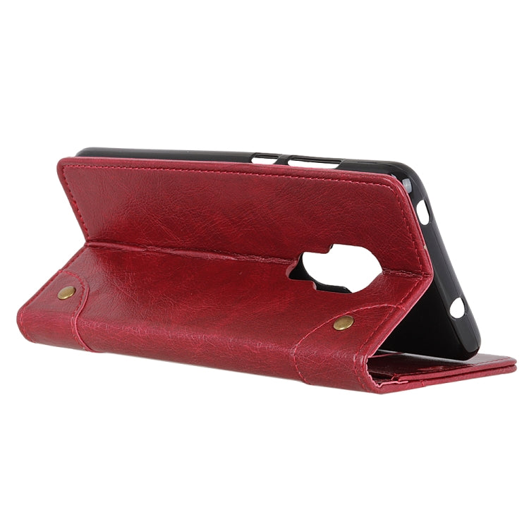 For Motorola Moto G Play (2021) Copper Buckle Nappa Texture Horizontal Flip Leather Case with Holder & Card Slots & Wallet