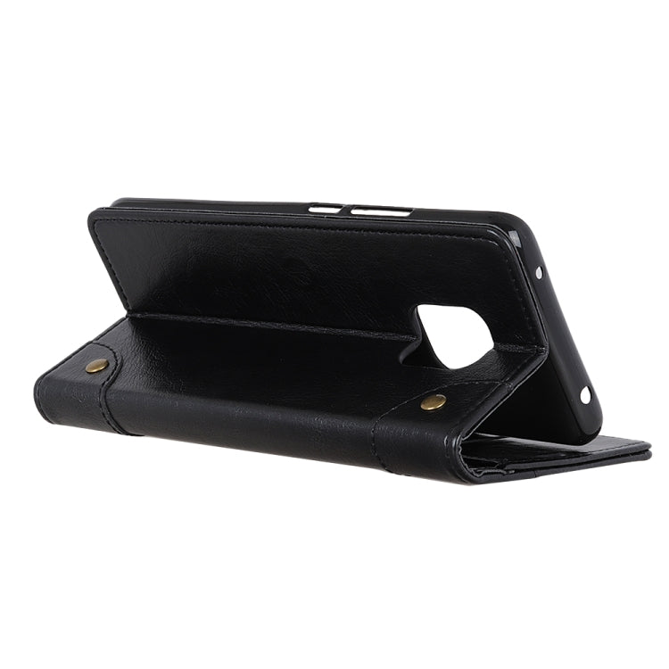 For Motorola Moto G Power (2021) Copper Buckle Nappa Texture Horizontal Flip Leather Case with Holder & Card Slots & Wallet