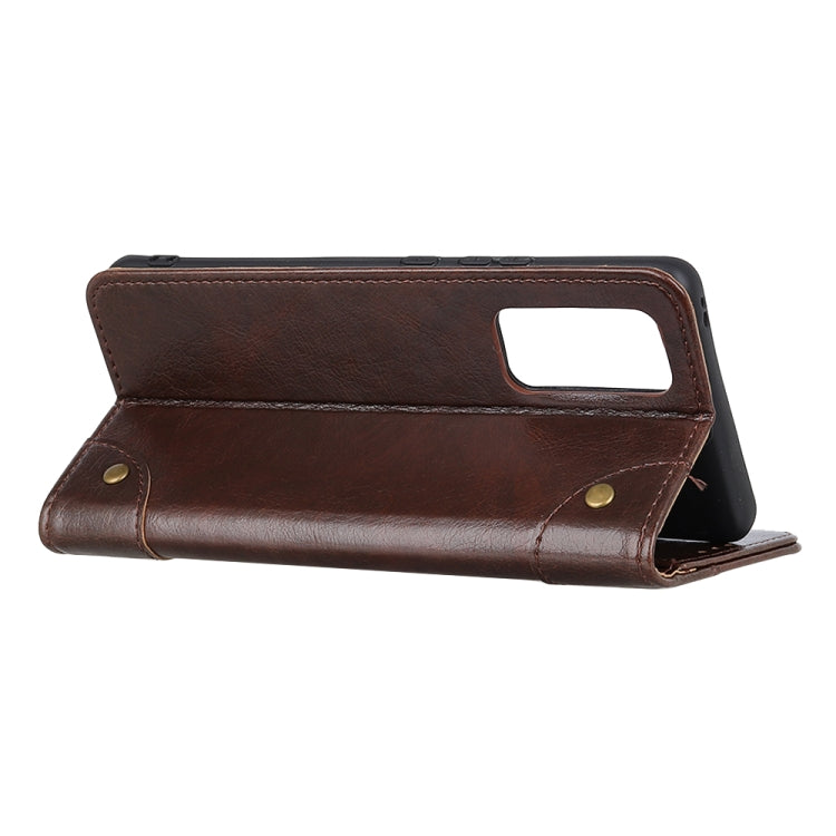 For OnePlus 9 Pro Copper Buckle Nappa Texture Horizontal Flip Leather Case with Holder & Card Slots & Wallet