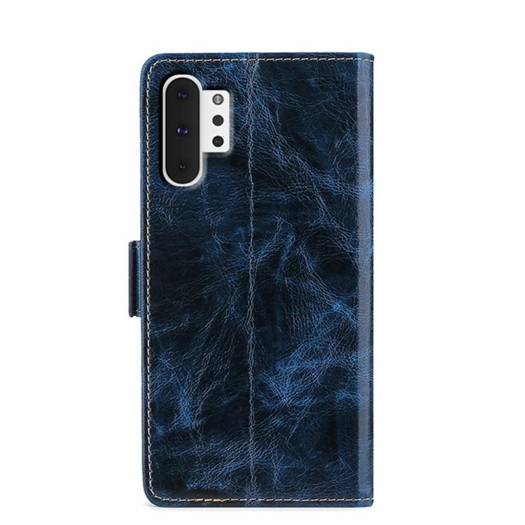 For Samsung Galaxy Note 10 Pro Knead Pattern Texture Side Buckle Horizontal Flip Leather Case with Holder & Card Slots