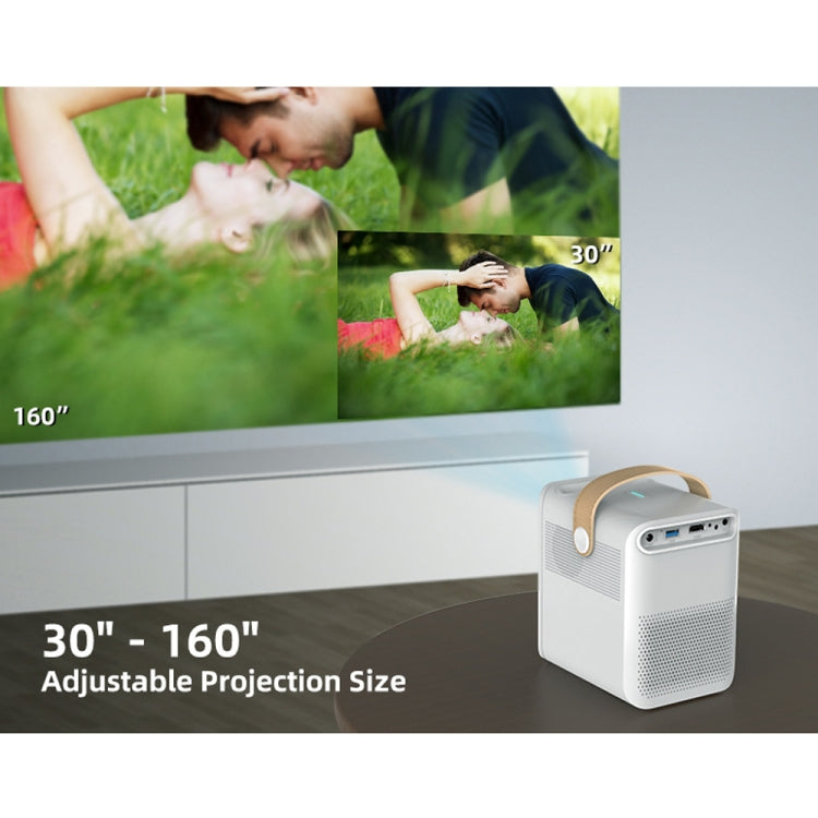 X6 1080P 4000 Lumens Mini Household Office Smart Digital Projector, Basic Version