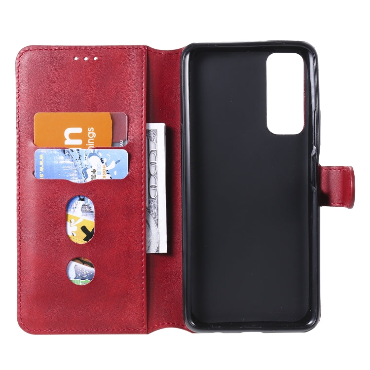For Huawei P Smart 2021 Classic Calf Texture PU + TPU Horizontal Flip Leather Case, with Holder & Card Slots & Wallet