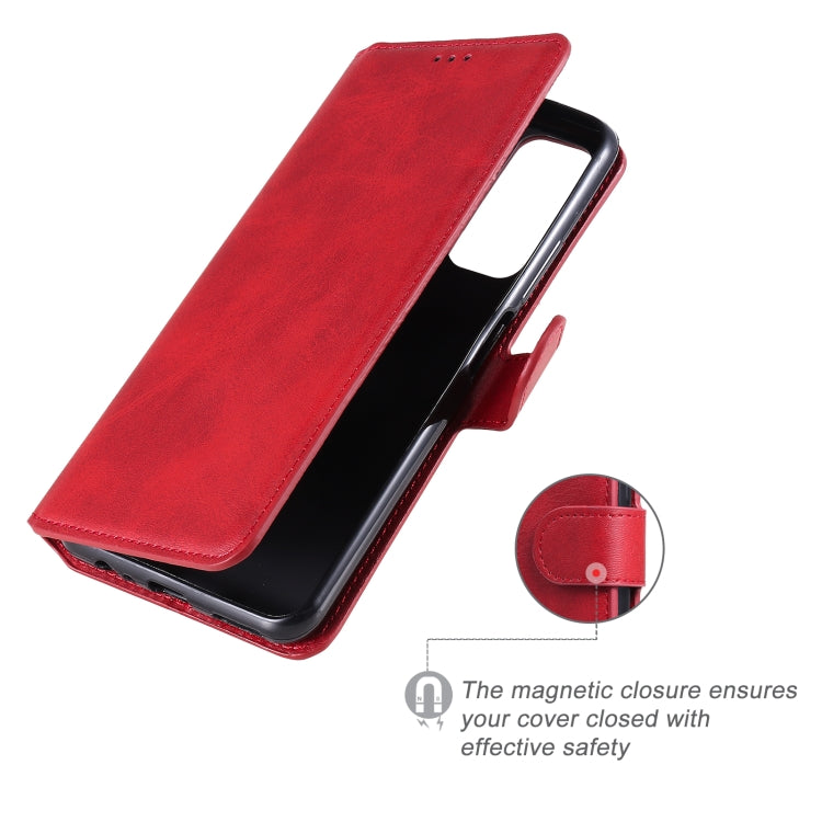 For Huawei P Smart 2021 Classic Calf Texture PU + TPU Horizontal Flip Leather Case, with Holder & Card Slots & Wallet