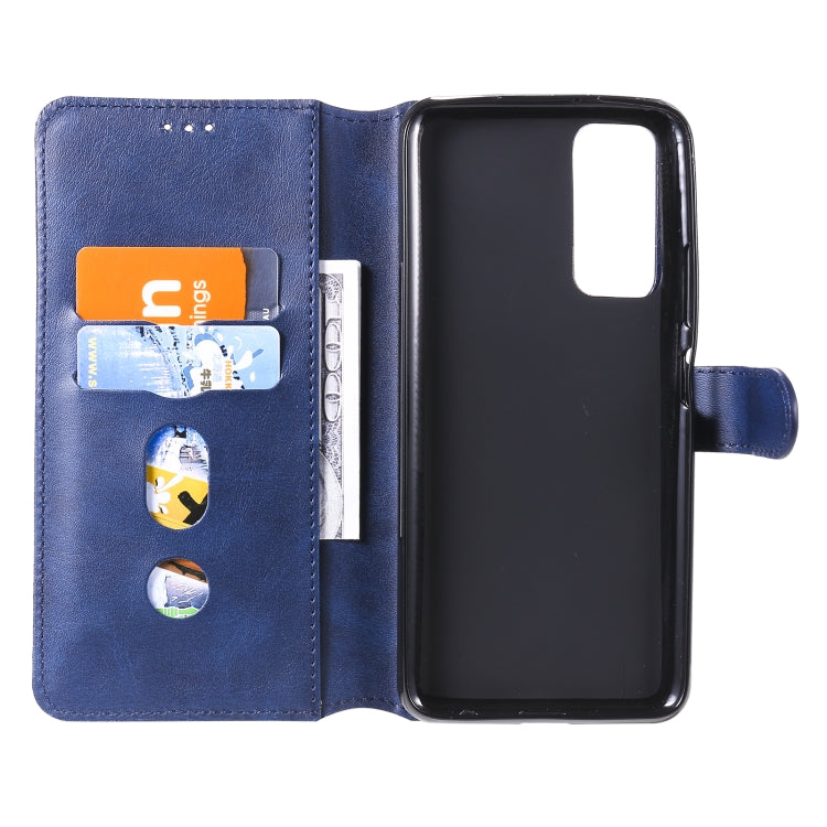 For Huawei P Smart 2021 Classic Calf Texture PU + TPU Horizontal Flip Leather Case, with Holder & Card Slots & Wallet