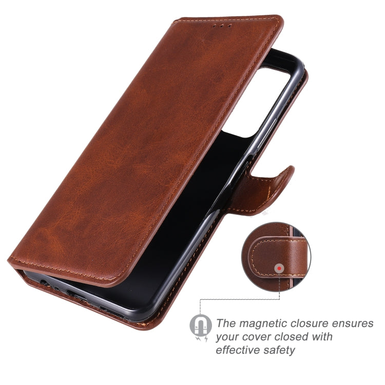 For Huawei P Smart 2021 Classic Calf Texture PU + TPU Horizontal Flip Leather Case, with Holder & Card Slots & Wallet