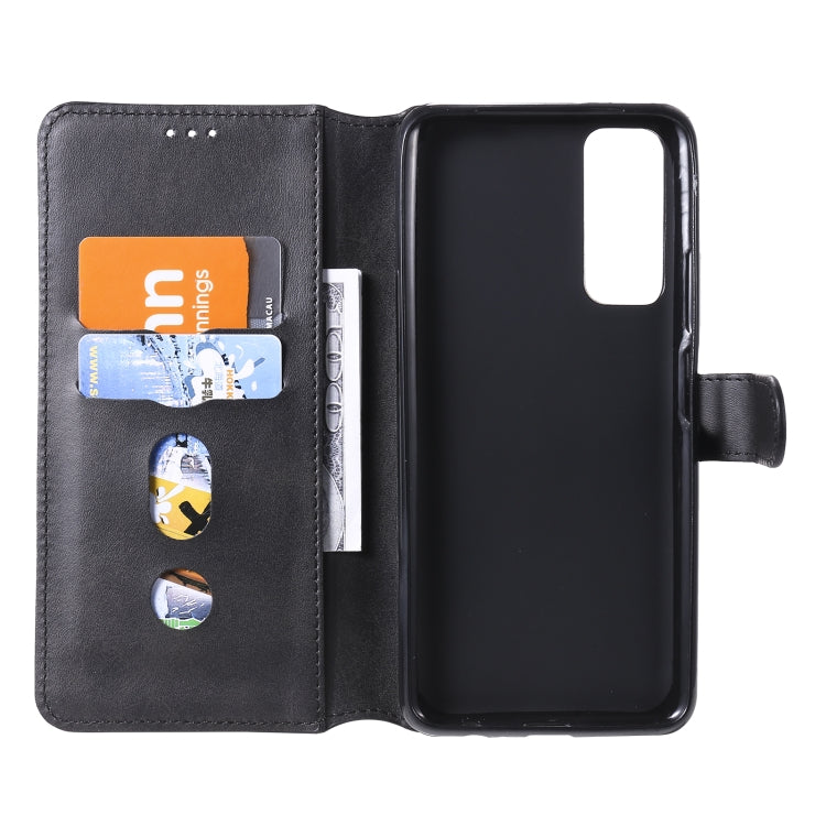 For Huawei P Smart 2021 Classic Calf Texture PU + TPU Horizontal Flip Leather Case, with Holder & Card Slots & Wallet