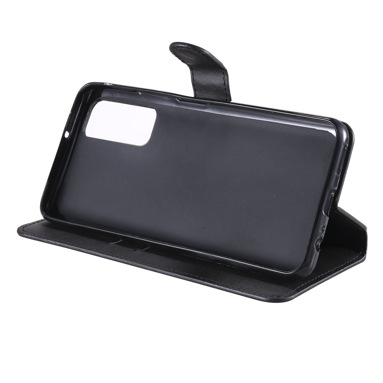 For Huawei P Smart 2021 Classic Calf Texture PU + TPU Horizontal Flip Leather Case, with Holder & Card Slots & Wallet