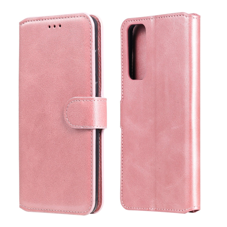 For Huawei P Smart 2021 Classic Calf Texture PU + TPU Horizontal Flip Leather Case, with Holder & Card Slots & Wallet