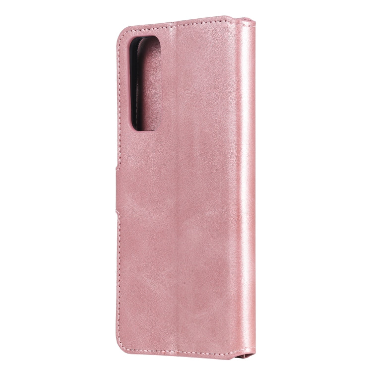 For Huawei P Smart 2021 Classic Calf Texture PU + TPU Horizontal Flip Leather Case, with Holder & Card Slots & Wallet