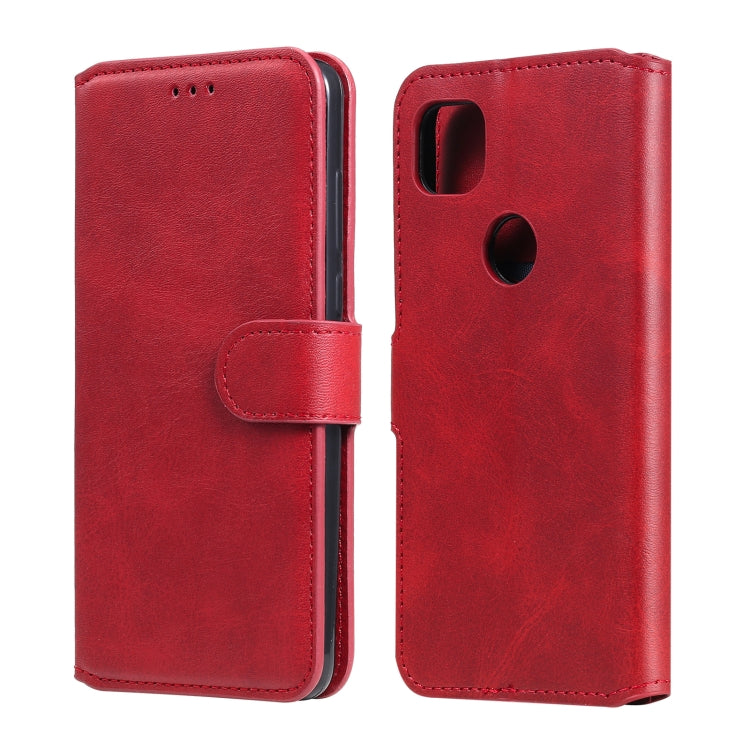 For Google Pixel 4a Classic Calf Texture PU + TPU Horizontal Flip Leather Case, with Holder & Card Slots & Wallet