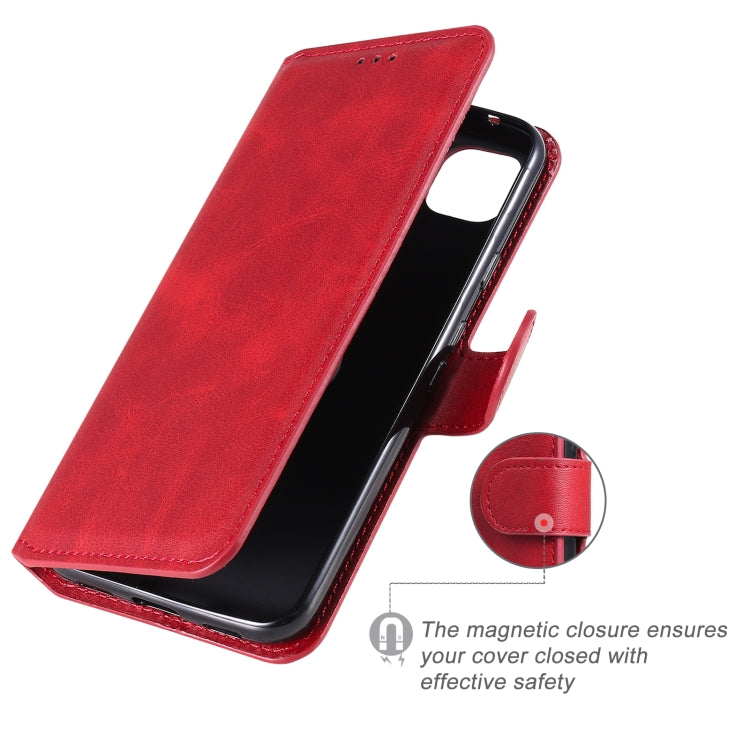 For Google Pixel 4a Classic Calf Texture PU + TPU Horizontal Flip Leather Case, with Holder & Card Slots & Wallet