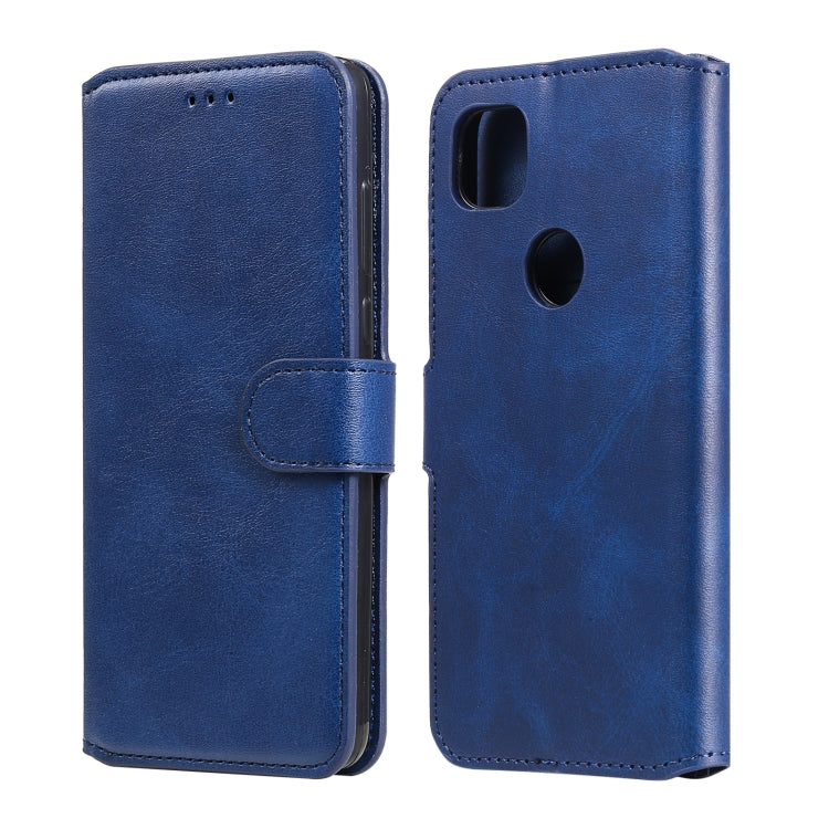 For Google Pixel 4a Classic Calf Texture PU + TPU Horizontal Flip Leather Case, with Holder & Card Slots & Wallet
