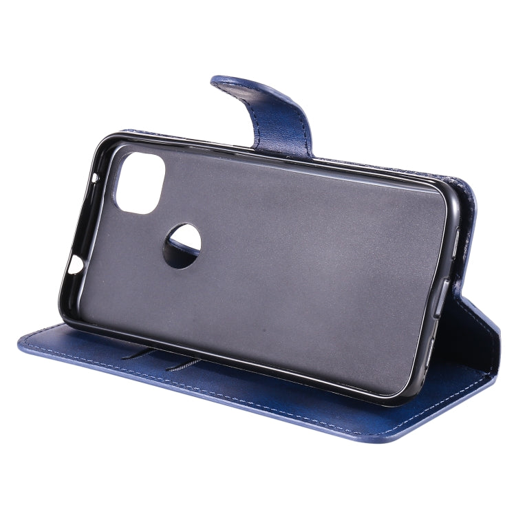 For Google Pixel 4a Classic Calf Texture PU + TPU Horizontal Flip Leather Case, with Holder & Card Slots & Wallet