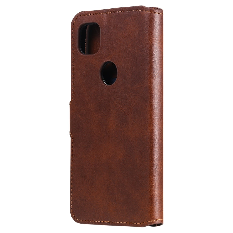 For Google Pixel 4a Classic Calf Texture PU + TPU Horizontal Flip Leather Case, with Holder & Card Slots & Wallet