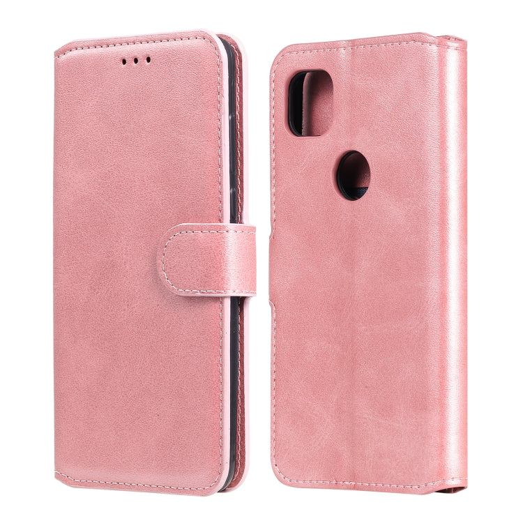 For Google Pixel 4a Classic Calf Texture PU + TPU Horizontal Flip Leather Case, with Holder & Card Slots & Wallet