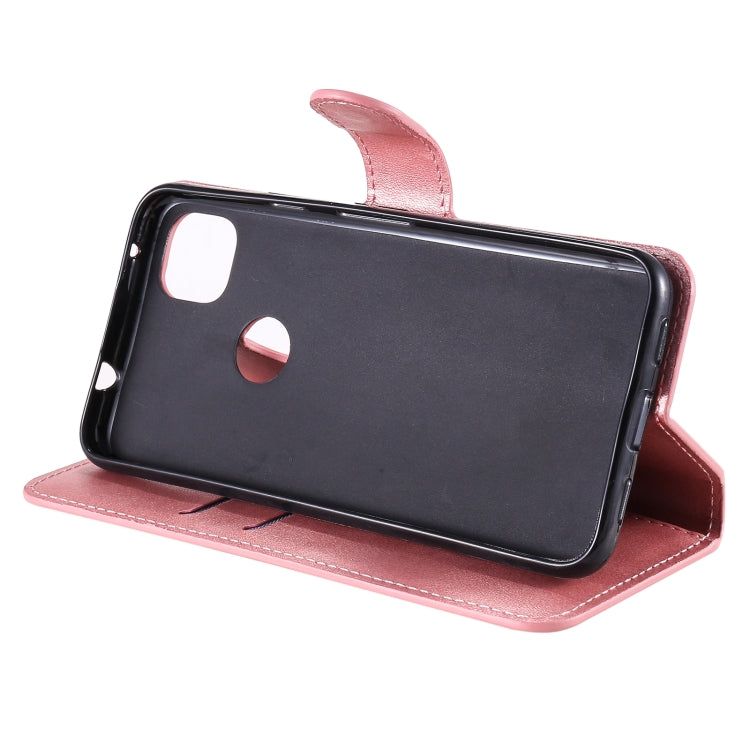 For Google Pixel 4a Classic Calf Texture PU + TPU Horizontal Flip Leather Case, with Holder & Card Slots & Wallet
