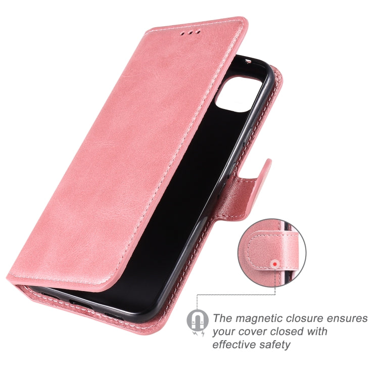 For Google Pixel 4a Classic Calf Texture PU + TPU Horizontal Flip Leather Case, with Holder & Card Slots & Wallet
