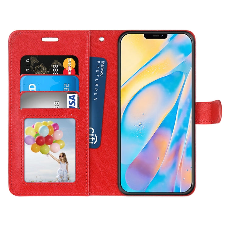 For iPhone 12 Pro Max Pure Color Horizontal Flip PU Leather Case with Holder & Card Slots & Wallet & Photo Frame