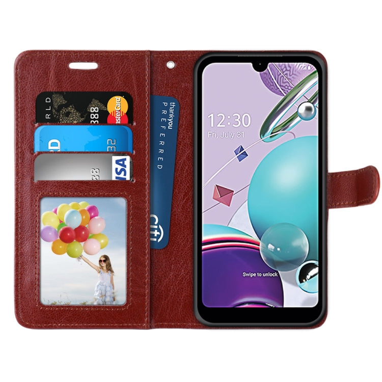 For LG K31 / Aristo5 / Aristo 5 Plus Pure Color Horizontal Flip PU Leather Case with Holder & Card Slots & Wallet & Photo Frame