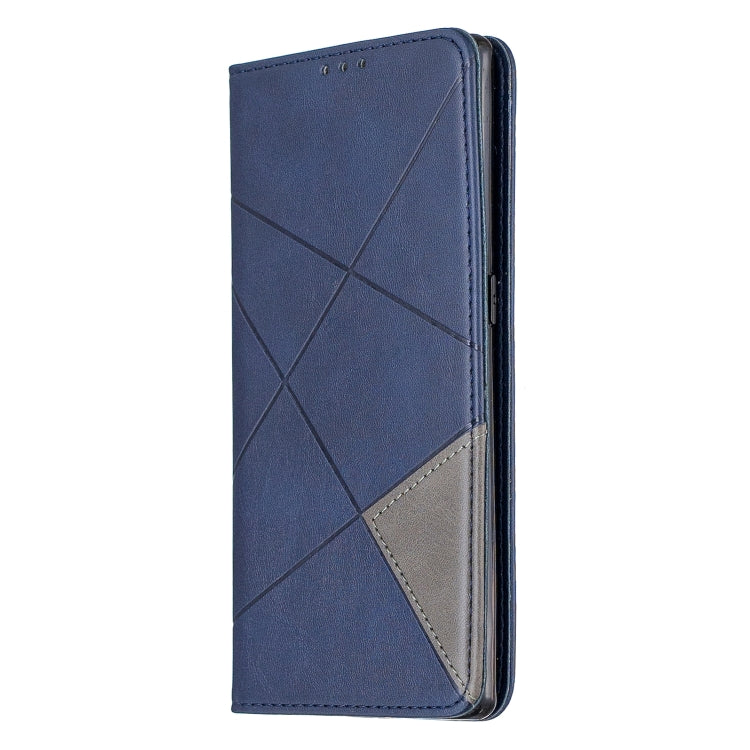 For Huawei Mate 30 Pro Rhombus Texture Horizontal Flip Magnetic Leather Case with Holder & Card Slots