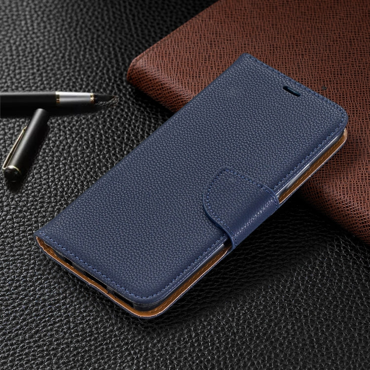 For Huawei Mate 30 Lite Litchi Texture Pure Color Horizontal Flip PU Leather Case with Holder & Card Slots & Wallet & Lanyard