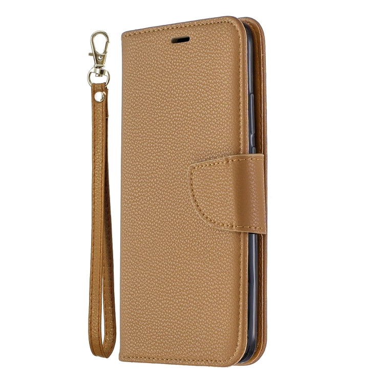 For Huawei Mate 30 Lite Litchi Texture Pure Color Horizontal Flip PU Leather Case with Holder & Card Slots & Wallet & Lanyard
