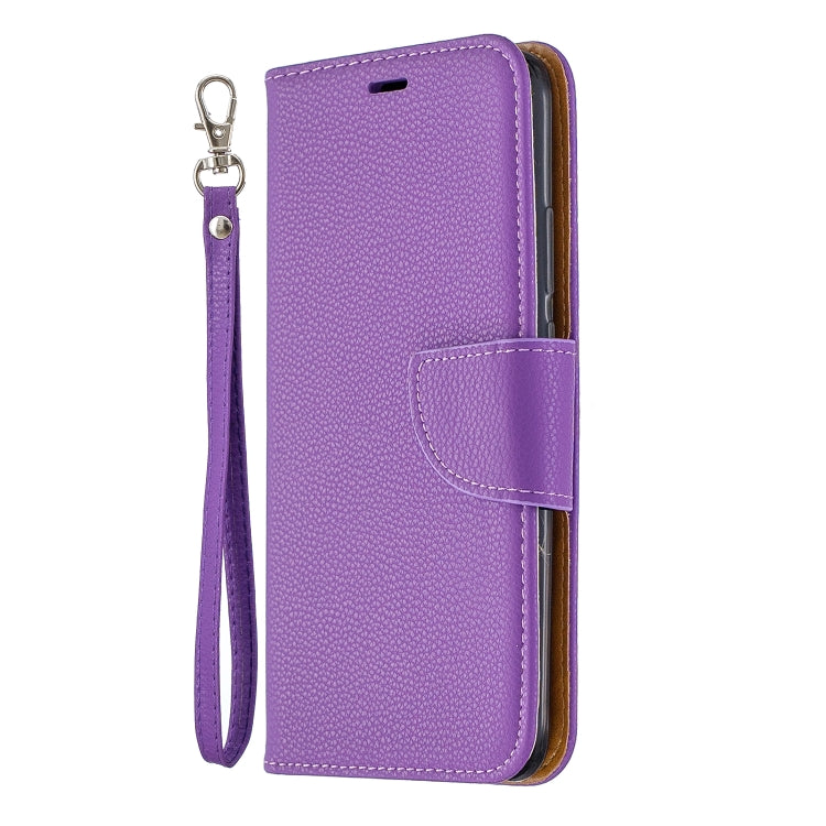 For Huawei Mate 30 Lite Litchi Texture Pure Color Horizontal Flip PU Leather Case with Holder & Card Slots & Wallet & Lanyard