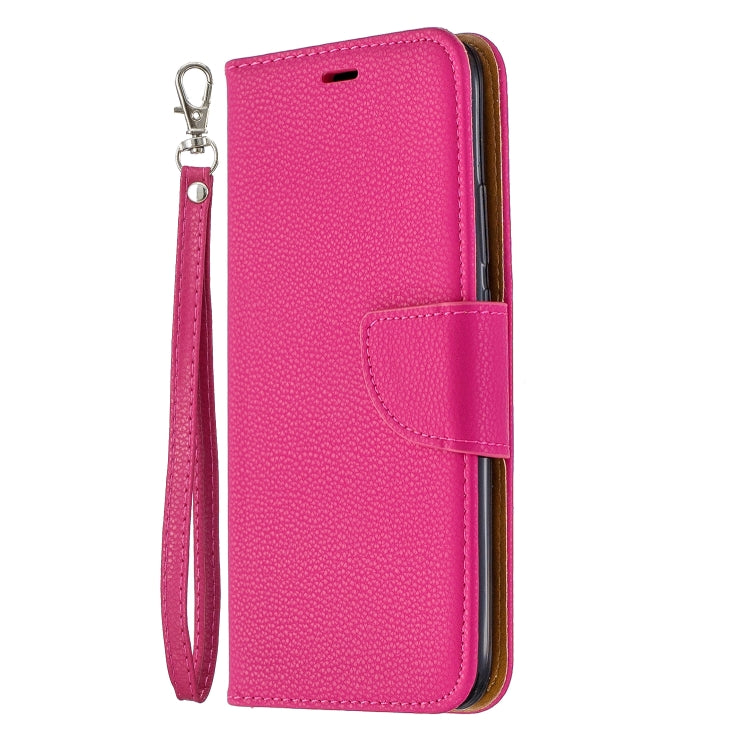 For Huawei Mate 30 Lite Litchi Texture Pure Color Horizontal Flip PU Leather Case with Holder & Card Slots & Wallet & Lanyard