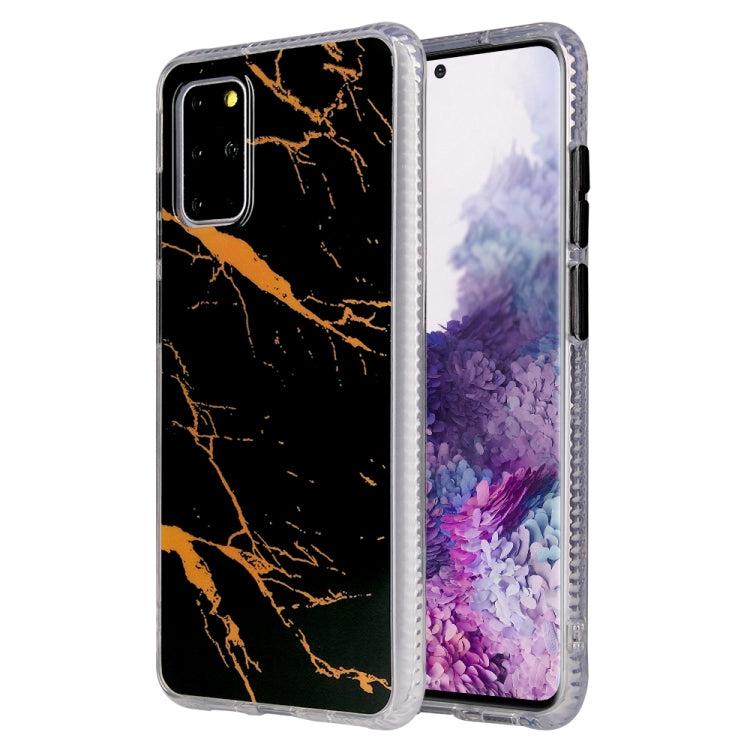 For Samsung Galaxy S20 Coloured Glaze Marble TPU + PC Protective Case