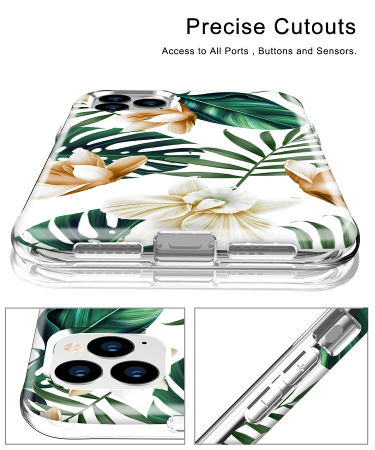 For iPhone 11 Pro Shockproof PC+TPU Back Protective Case + Front PET Screen Protector