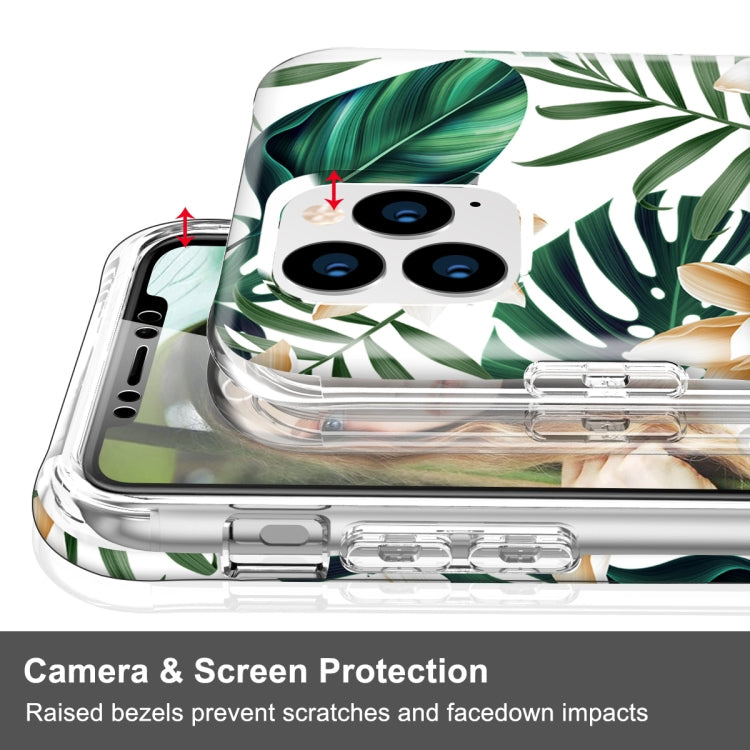 For iPhone 11 Pro Shockproof PC+TPU Back Protective Case + Front PET Screen Protector