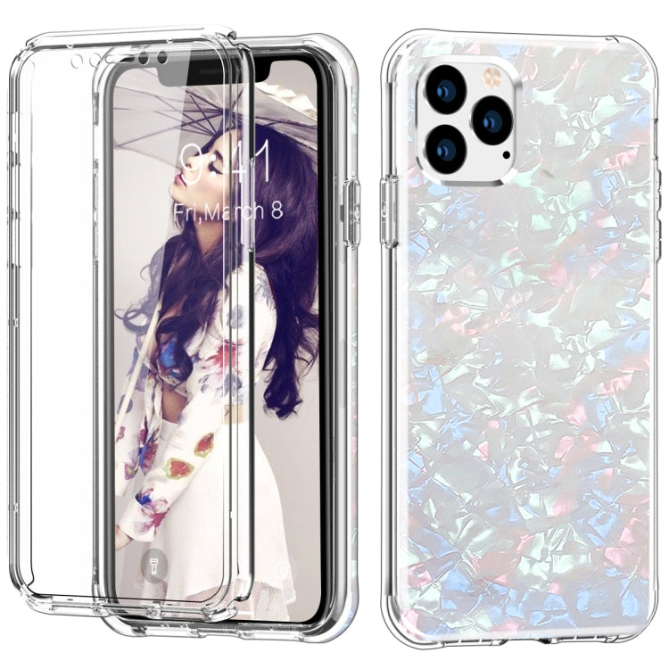 For iPhone 11 Pro Shockproof PC+TPU Back Protective Case + Front PET Screen Protector