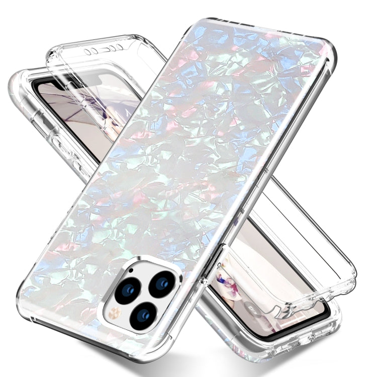 For iPhone 11 Pro Shockproof PC+TPU Back Protective Case + Front PET Screen Protector