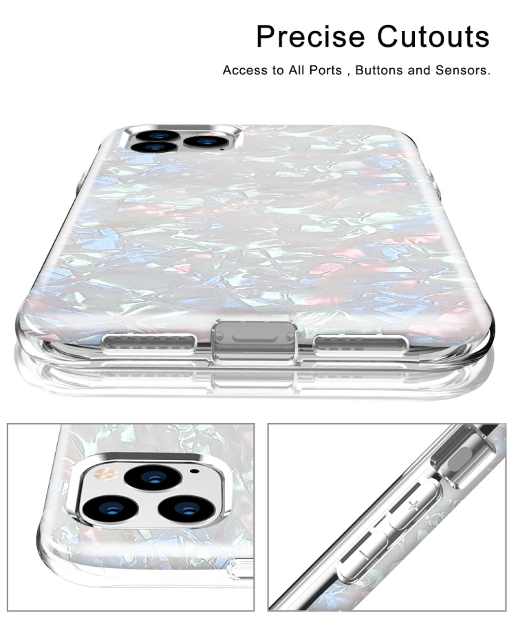 For iPhone 11 Pro Shockproof PC+TPU Back Protective Case + Front PET Screen Protector