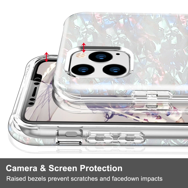 For iPhone 11 Pro Shockproof PC+TPU Back Protective Case + Front PET Screen Protector
