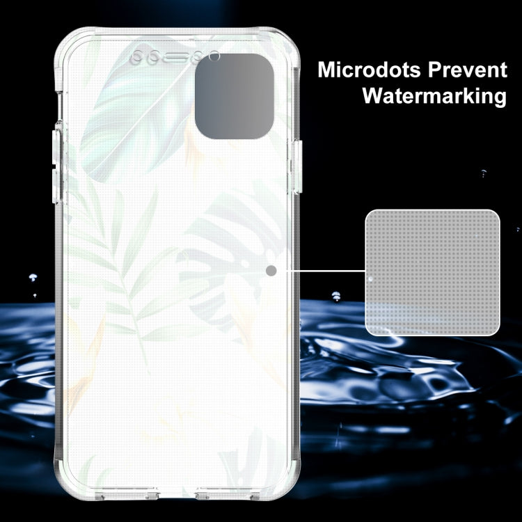 For iPhone 11 Shockproof PC+TPU Back Protective Case + Front PET Screen Protector