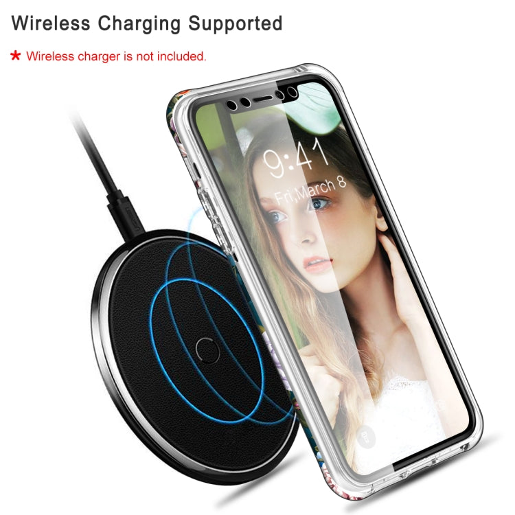 For iPhone 11 Shockproof PC+TPU Back Protective Case + Front PET Screen Protector