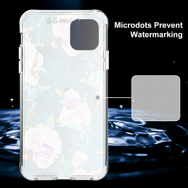 For iPhone 11 Shockproof PC+TPU Back Protective Case + Front PET Screen Protector
