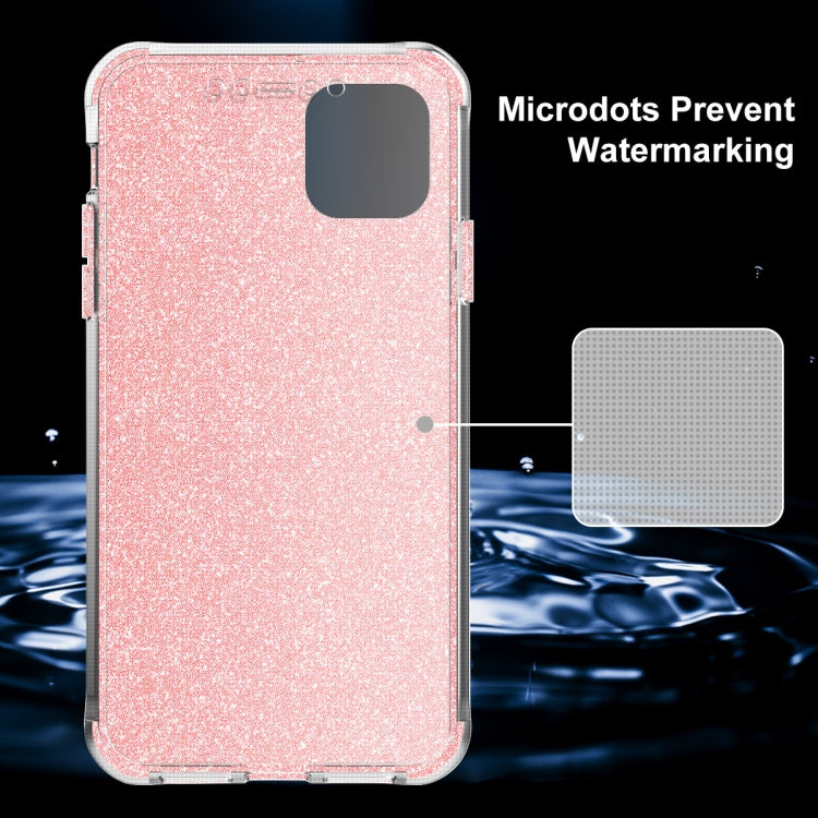 For iPhone 11 Pro Max Shockproof PC+TPU Back Protective Case + Front PET Screen Protector